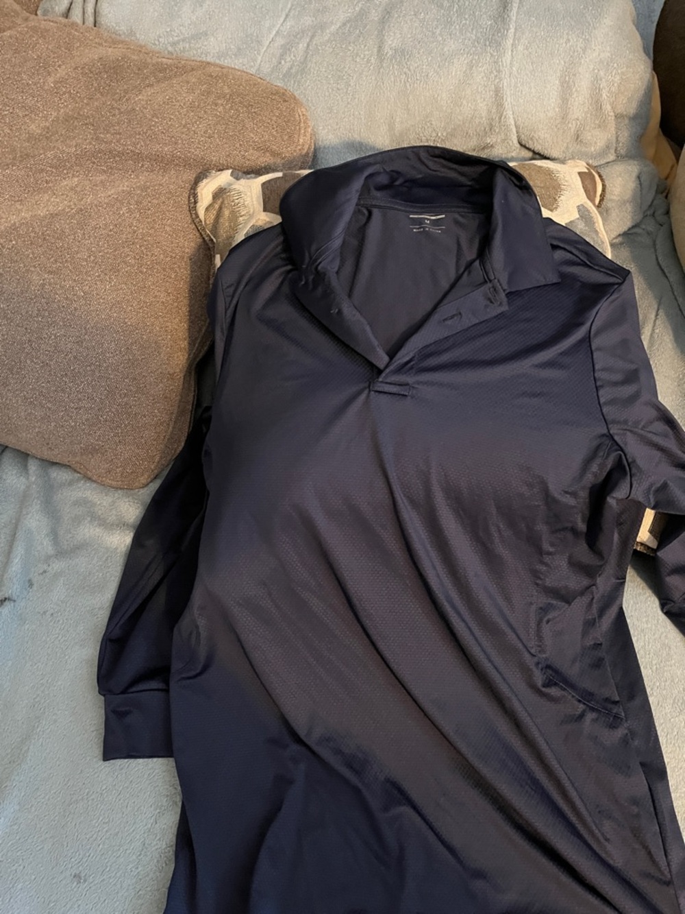 Men's Black Performance Tee - Size M